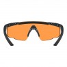 Wiley X Saber Advanced Skydebriller - Matsort stel med Light Rust linse