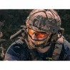 Wiley X Saber Advanced Skydebriller - Matsort stel med Light Rust linse