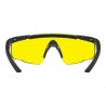 Wiley X Saber Advanced Skydebriller - Matsort stel med Yellow linse