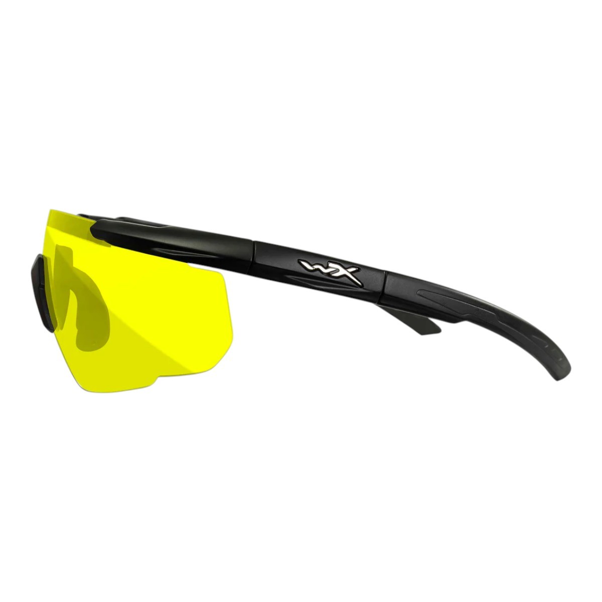 Wiley X Saber Advanced Skydebriller - Matsort stel med Yellow linse