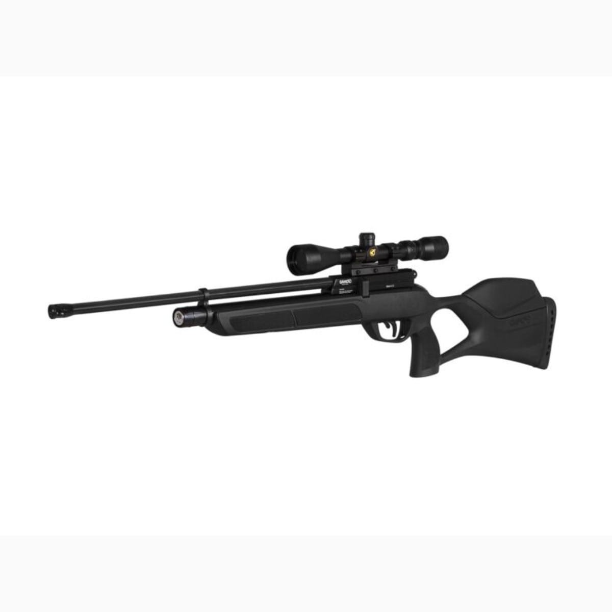 Gamo GX-40 Whisper PCP Luftgevær 4,5mm m. Kikkert & Flex Pumpe