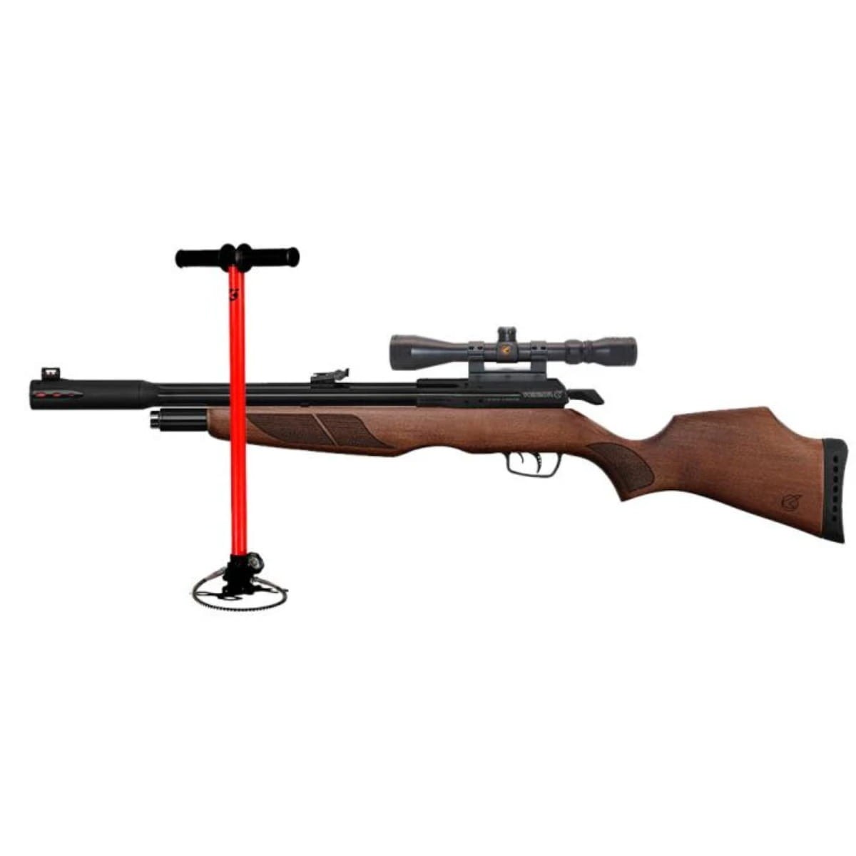 Gamo Riser Punisher  PCP Luftgevær 4,5mm m. Kikkert & Flex Pumpe