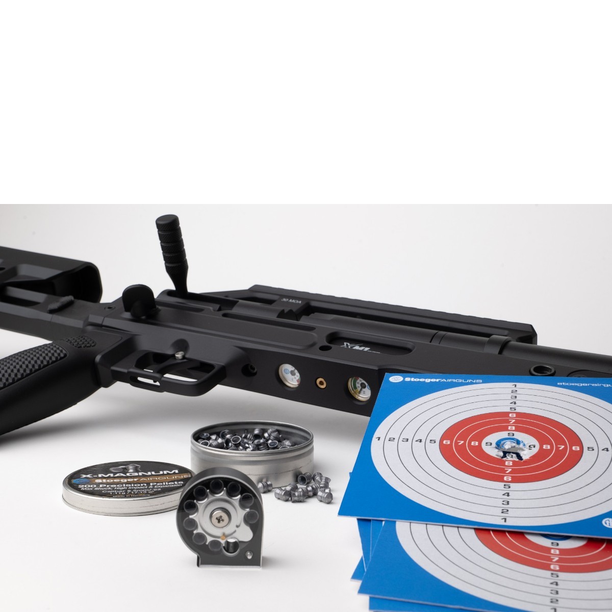 Stoeger XM1 Delta Pro PCP luftgevær Combo 4,5 mm
