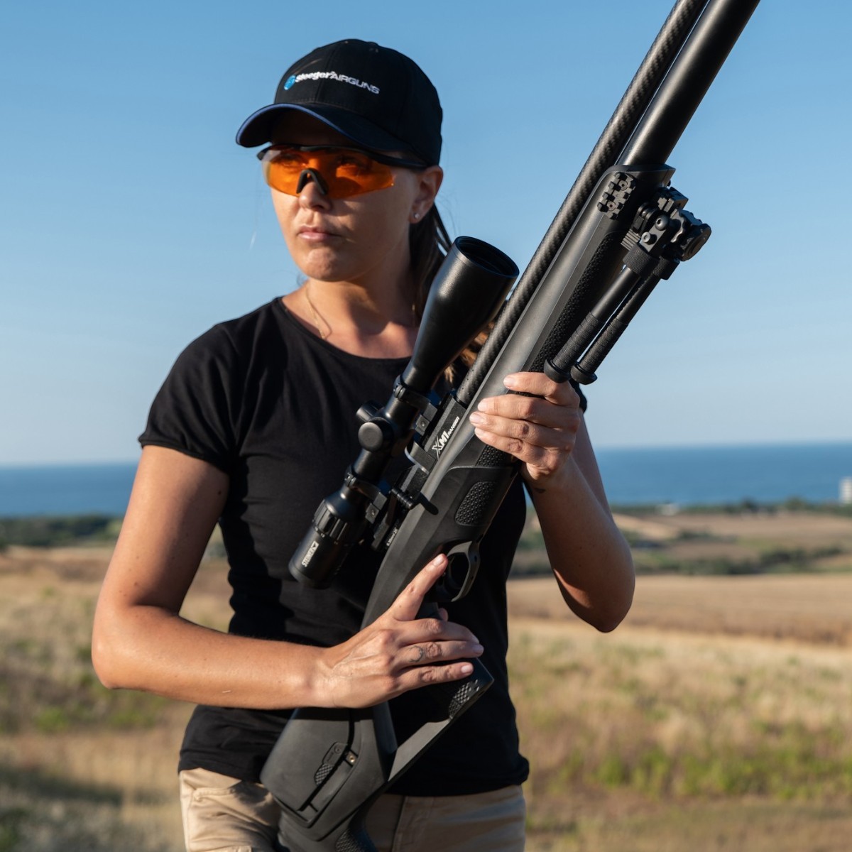 Stoeger XM1 Ranger Carbon PCP luftgevær Combo 4,5 mm