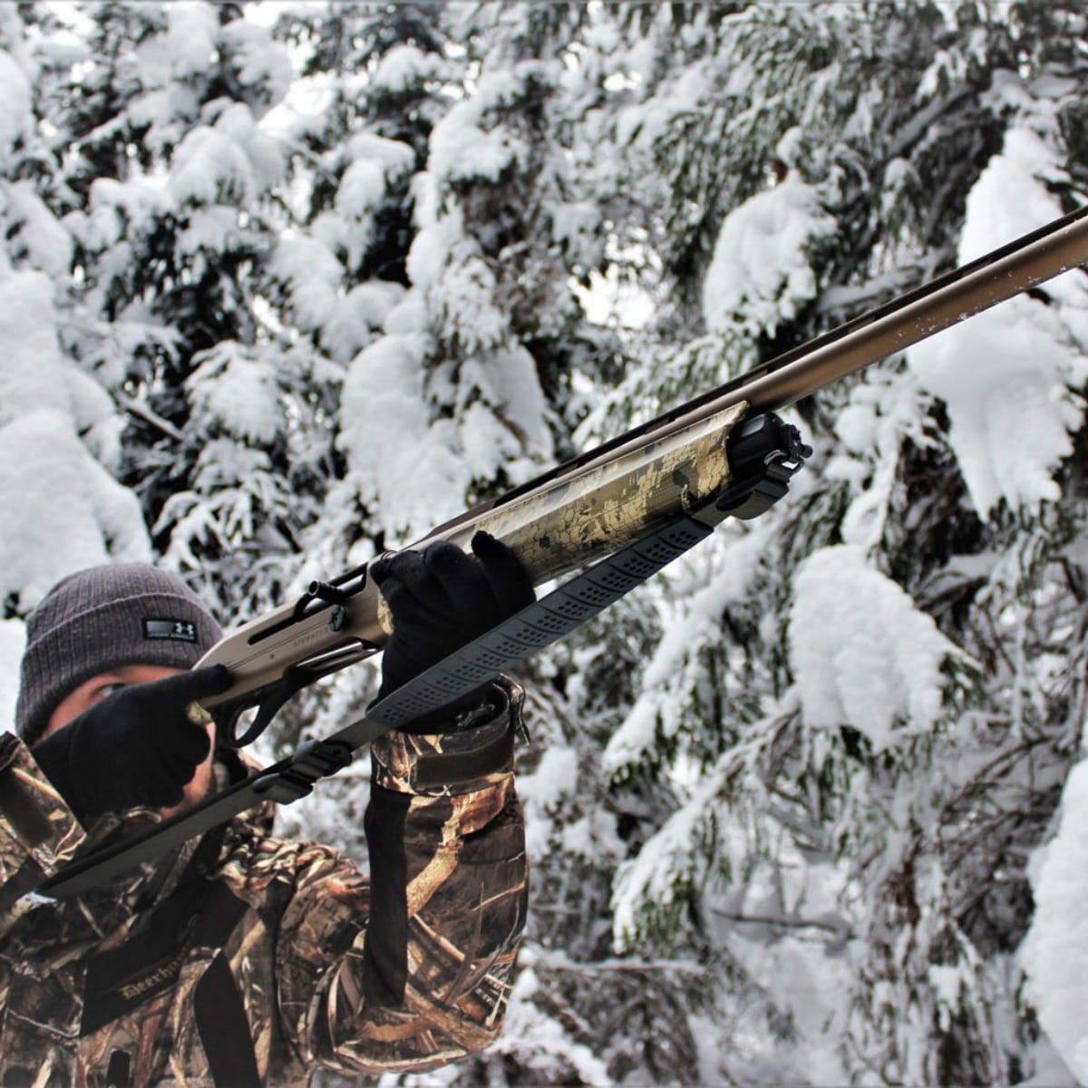 3HGR SHOTGUNNER Haglgeværrem Grøn