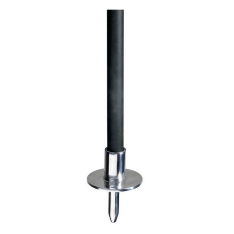 NordicHunt - Etbenet jagtstol Sort læder - Lux II med fod - 2. Sortering
