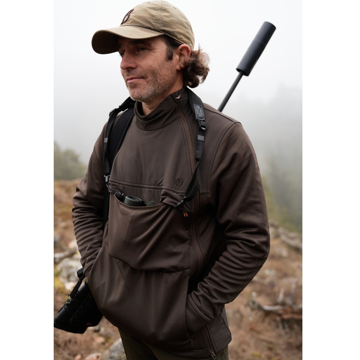 Beretta BinoStash Anorak Fleece