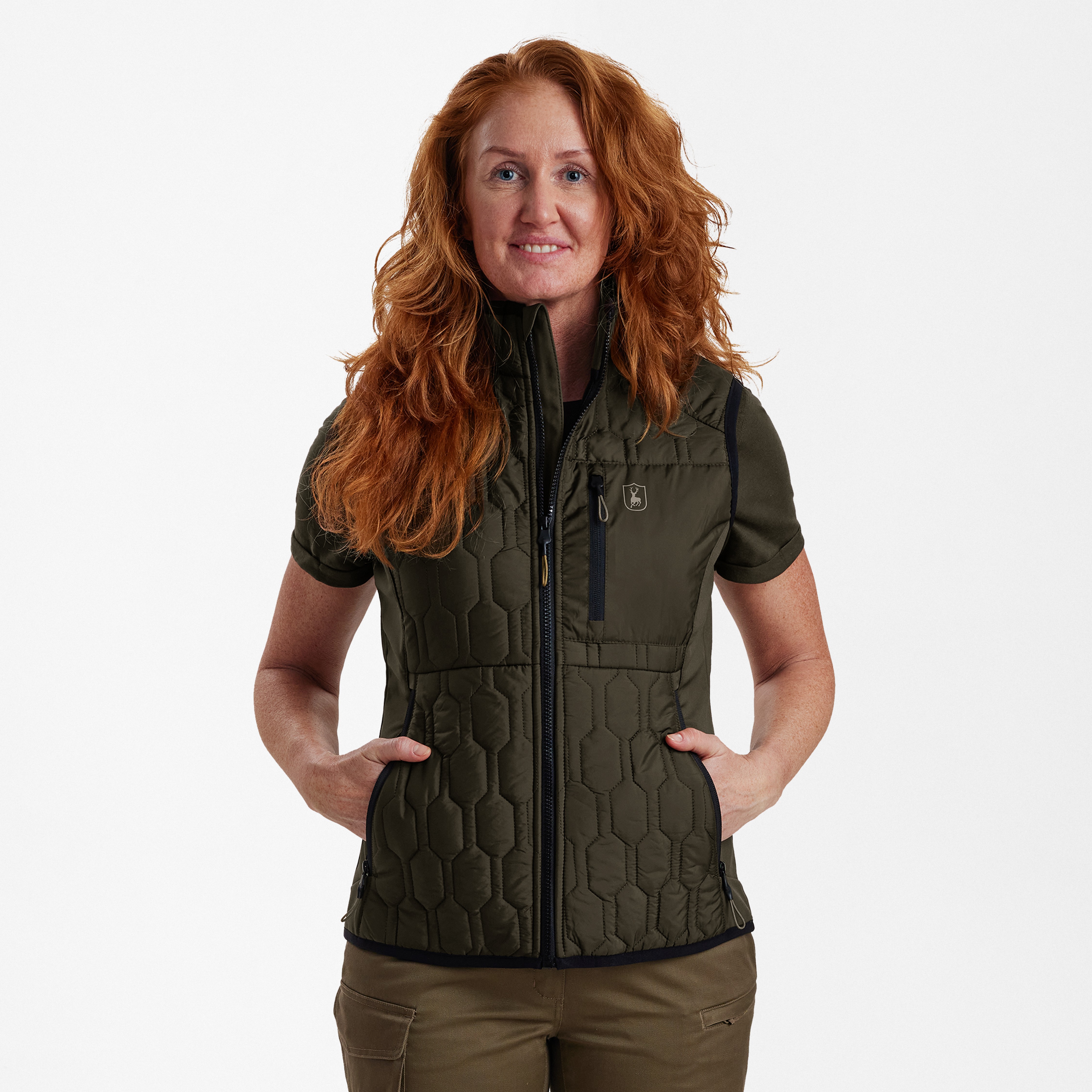 Deerhunter - Lady Mossdale quiltet vest