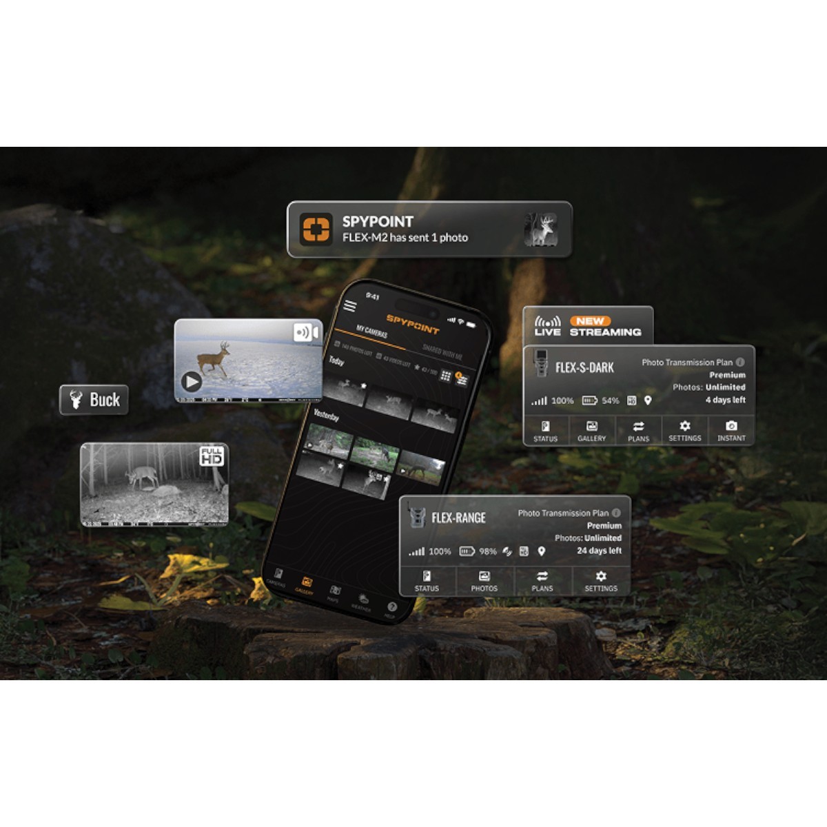 SPYPOINT FLEX-M2 vildtkamera med 4G