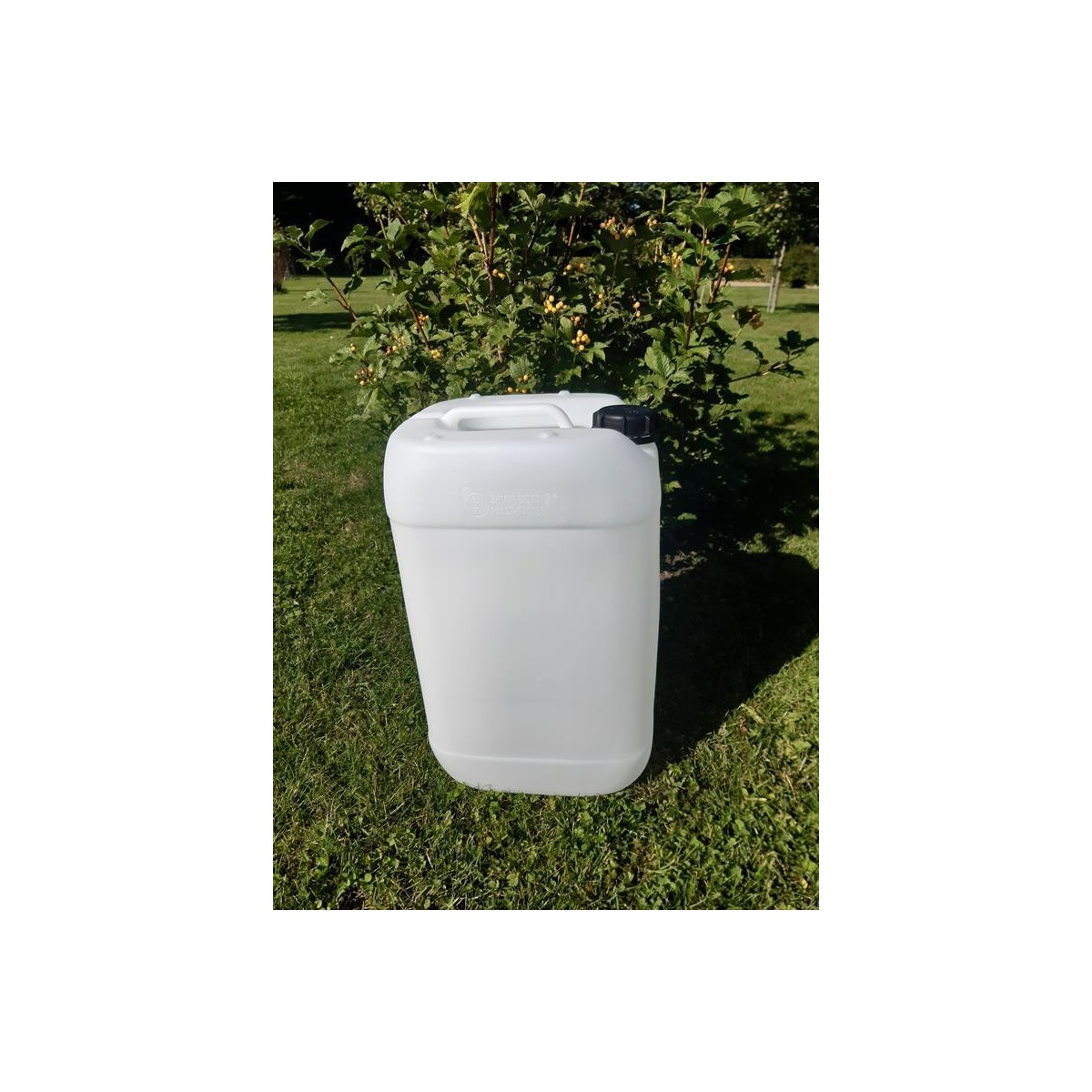 Vanddunk 25 liter med låg - stabelbar og fødevaregodkendt