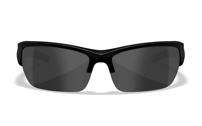Wiley X Saint sports- og skydebriller - Matsort stel med 3 linser