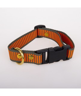 Halsbånd i webbing - 2 farvet 25 mm x 40 cm