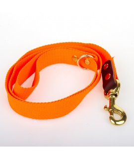 Trækline i webbing 120 cm Orange