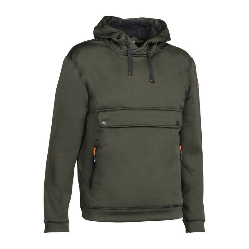 Percussion børne hoodie sweatshirt - Grøn