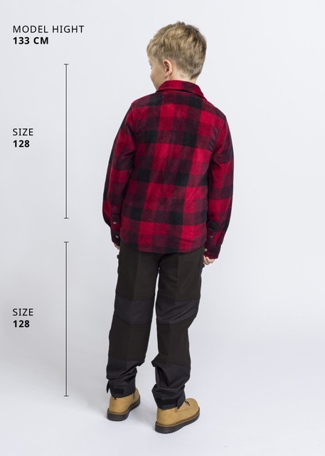 Pinewood Canada børne fleece skjorte/jakke