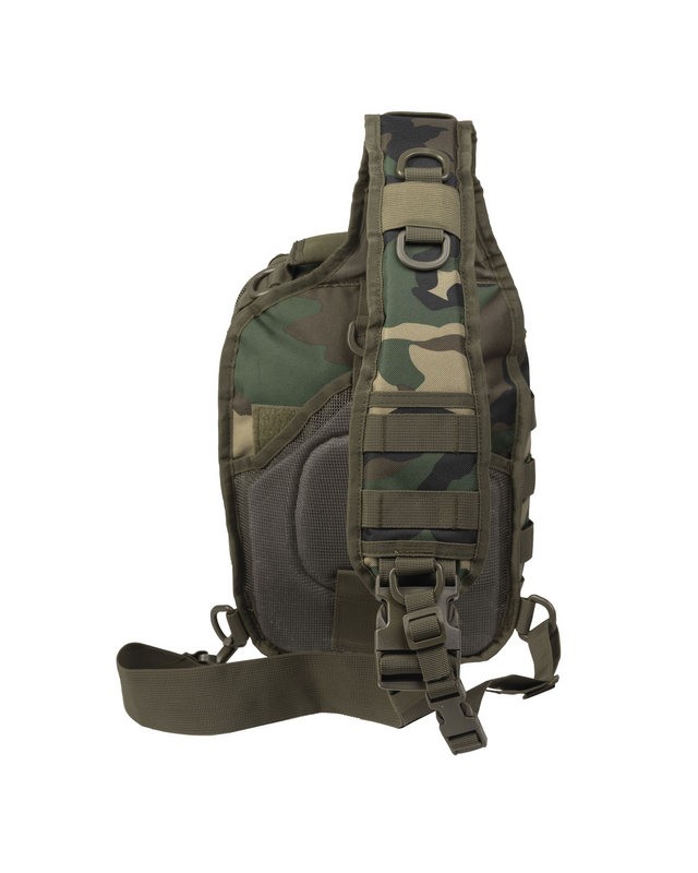 Mil-tec - Camouflage taske - Onestrap - Woodland