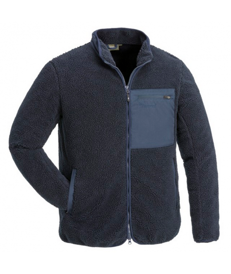 Pinewood Pile Fleece Jakke - Dark Navy