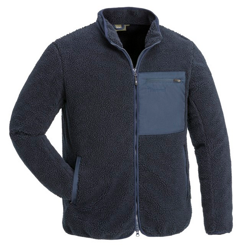 Pinewood Pile Fleece Jakke - Dark Navy