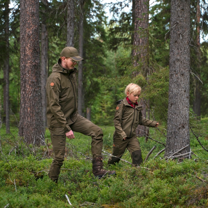 Pinewood Lappland bukser børn - Stål Blå/Sort