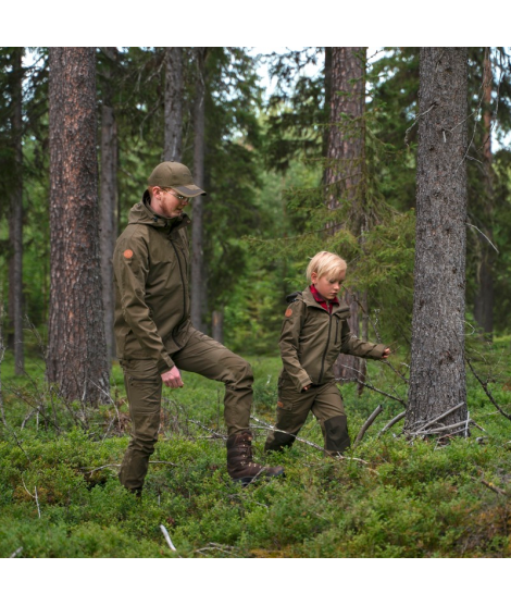 Pinewood Lappland bukser børn - Fuchsia/Sort