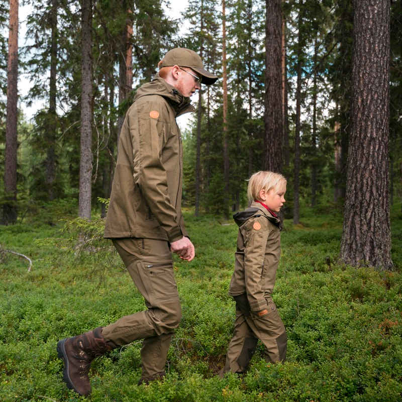 Pinewood Lappland bukser børn - Rusty Pink/Sort
