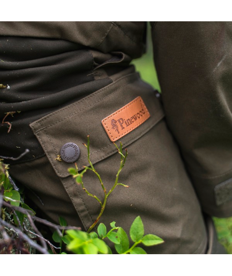 Pinewood Lappland bukser børn - Rusty Pink/Sort