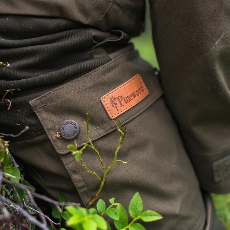 Pinewood Lappland bukser børn - Rusty Pink/Sort