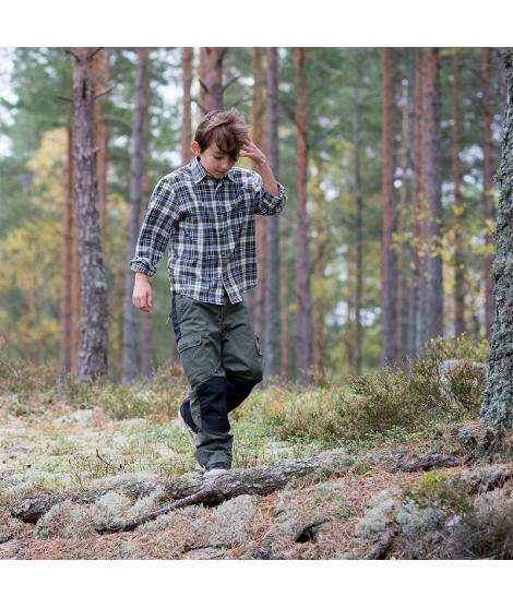 Pinewood Lappland bukser børn - Storm Blå/Sort