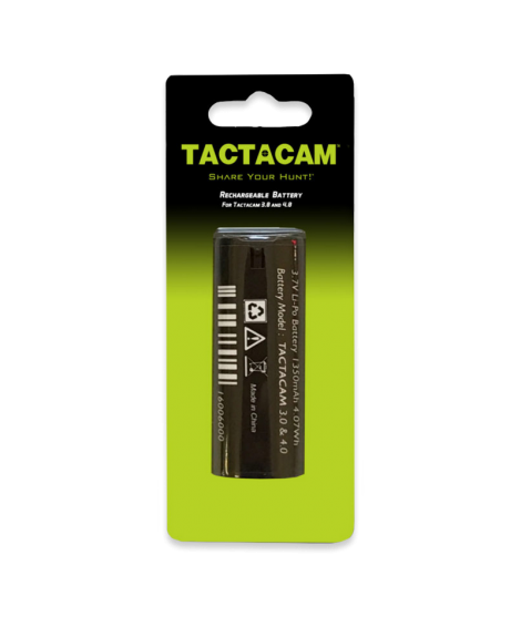 Tactacam - Genopladeligt batteri