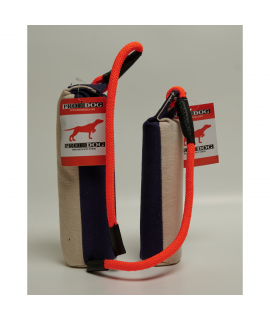 Profdog Kanvas Dummy - Natur/Blå - small