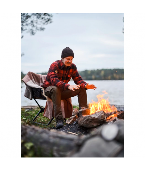 Pinewood Canada Classic 2.0 skjorte – Rød/Sort