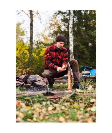 Pinewood Canada Classic 2.0 skjorte – Rød/Sort