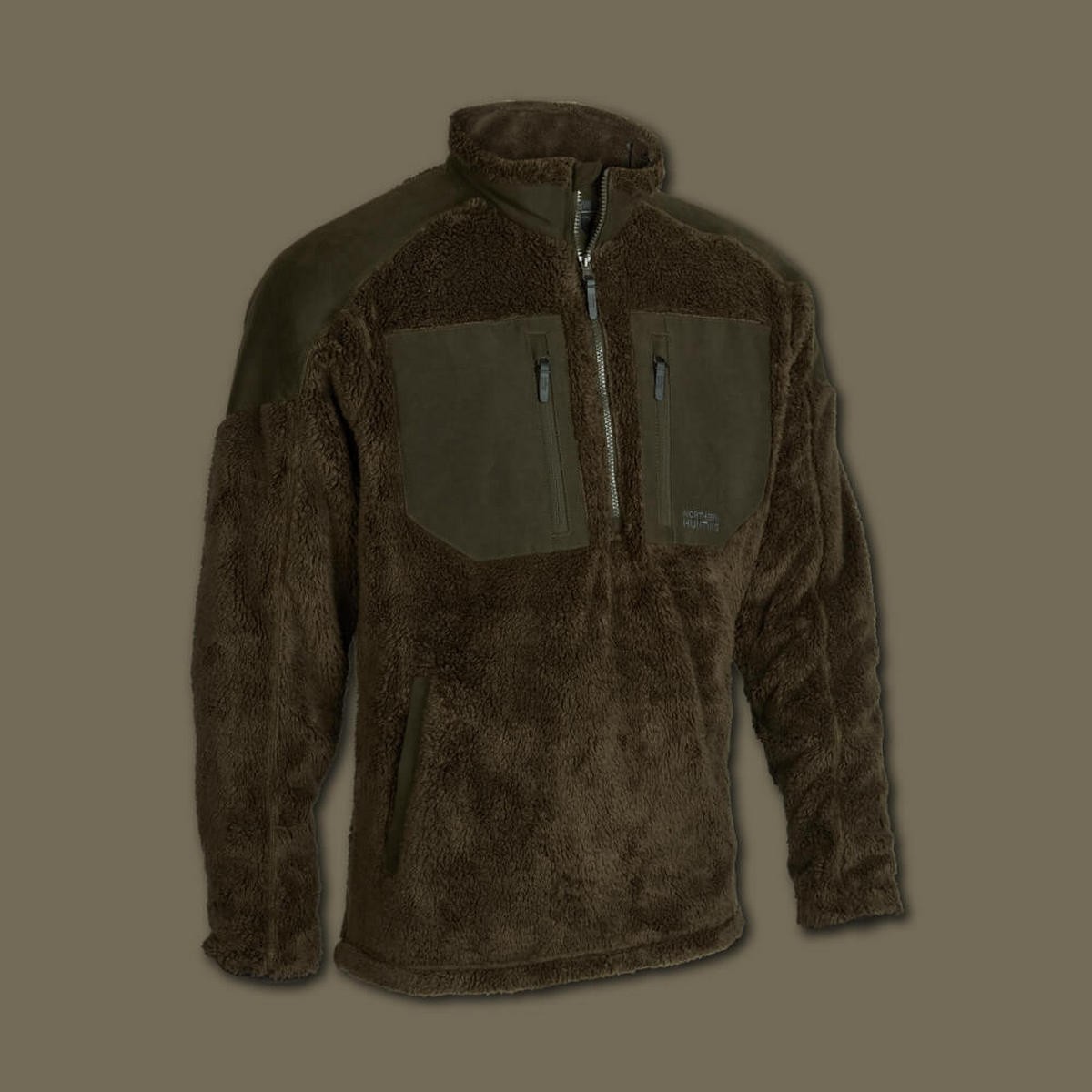 Northern Hunting - Hjort Dark Green - Anorak trøje