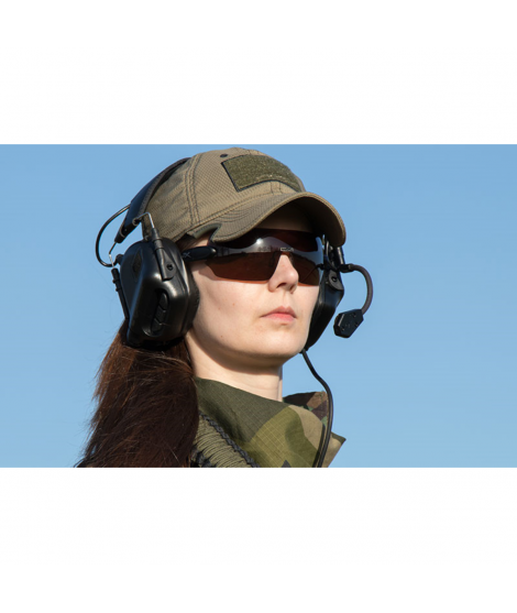 Wiley X Detection skydebriller - Matsort stel med 5 linser