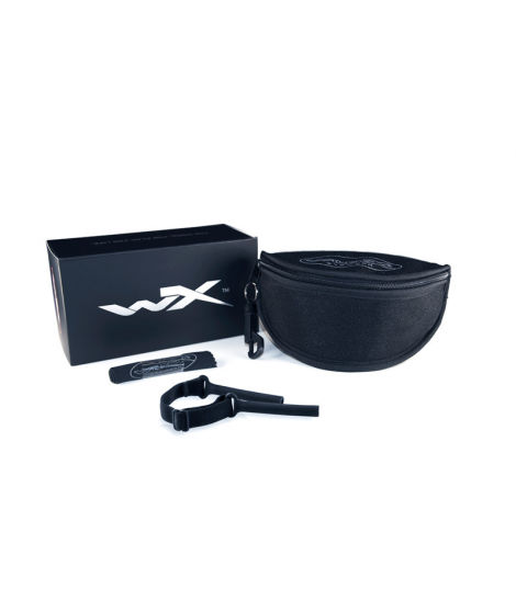 Wiley X Rogue Comm sports- og skydebriller - Mat sandfarvet stel med 3 linser