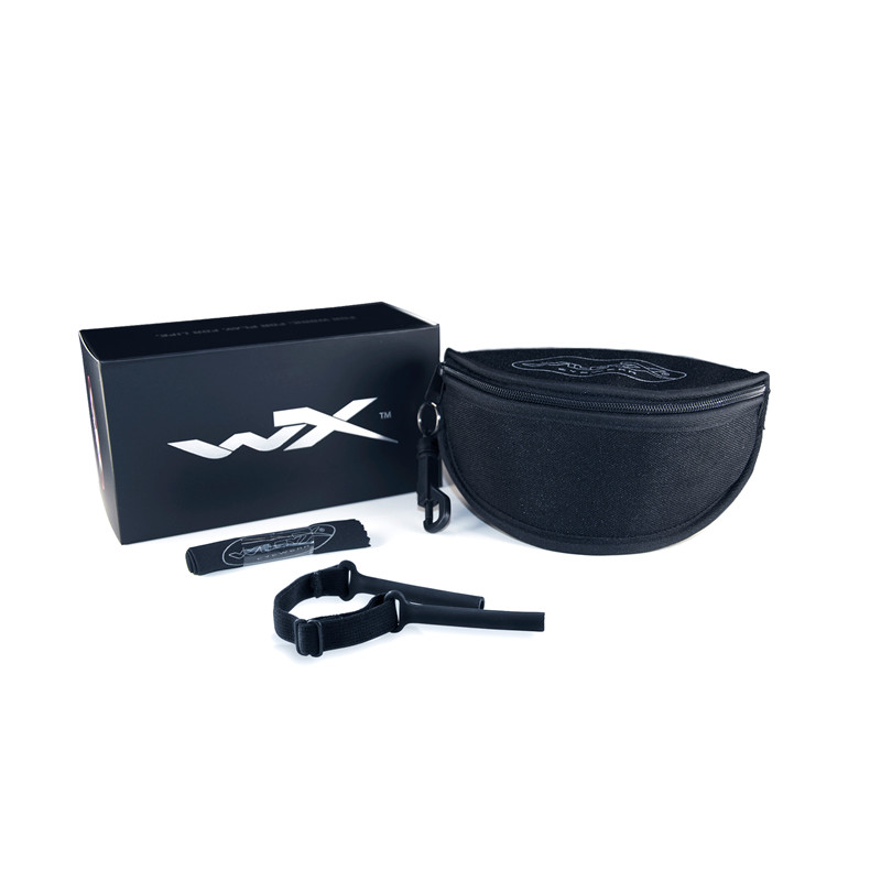 Wiley X Rogue Comm sports- og skydebriller - Mat sandfarvet stel med 3 linser