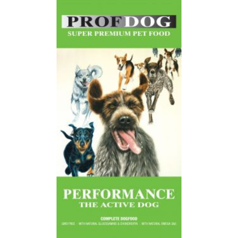 Profdog Hundefoder - Performance - 12kg